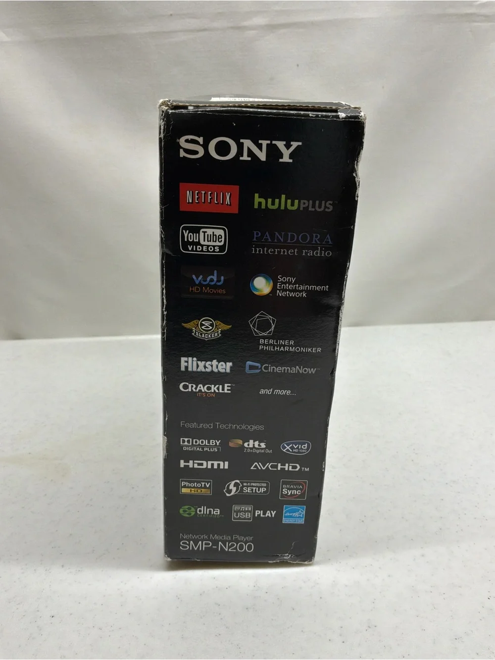 Sony Black Streaming Media Player (SMP-N200)